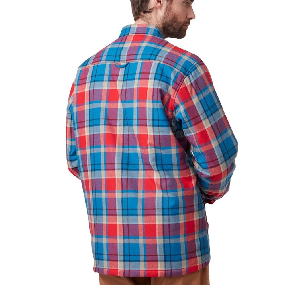 HELLY HANSEN mens size XL Liftaloft insulated flannel button down shirt - Picture 2 of 13
